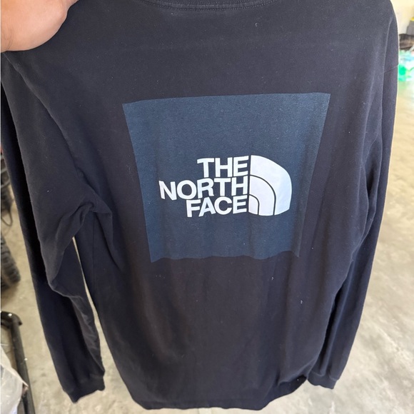 The North Face Black Long Sleeve T-Shirt Men Size Small Used - Picture 4 of 4
